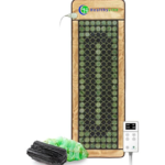 Healthyline heating pad is from a small business brand Healthyline heating pads mit negative ions & natural heat therapy to penetrate deep into muscles. helps with body pain, stiffness & inflammation improves blood circulation