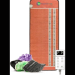 HealthyLine is FDA Registered USA Company Firm, Weighted Design for Health Benefits healthyline infrared heating pad are filled with a heavy layer of crushed gemstones to deliver therapeutic results This is a healthyline far infrared therapy mat for serious health support Durable Materials and Easy Controls Built with industrial-grade components and heat-resistant medical mesh fabric. Pain Relief and Wellness Support Designed to help manage chronic pain, arthritis, joint stiffness, and muscle fatigue Promotes restful sleep, natural pain relief.