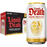 Liquid Death Soda-Flavored Sparkling Water - Cherry Obituary