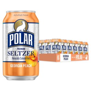 Polar Seltzer Water Georgia Peach