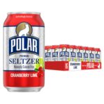 Polar Seltzer Water Cranberry Lime