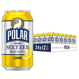 Polar Seltzer Water Lemon