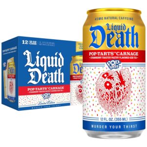 Liquid Death Iced Tea, Pop-Tarts™ Carnage