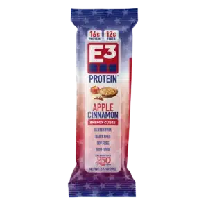 E3 Apple Cinnamon protein bar
