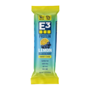 E3 Lemon Blueberry protein bar