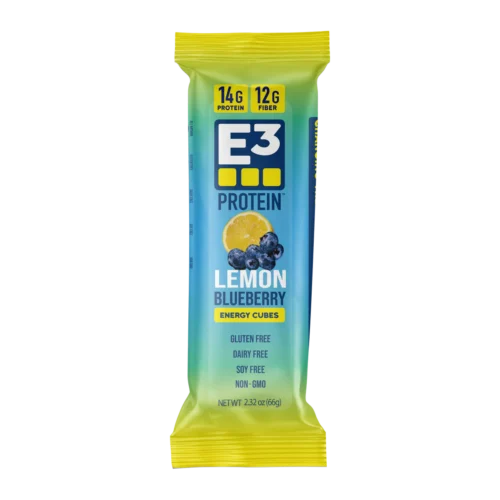 E3 Lemon Blueberry protein bar