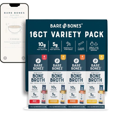 Bare Bones bone broth packets