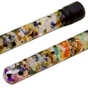 Crystal resonator wands