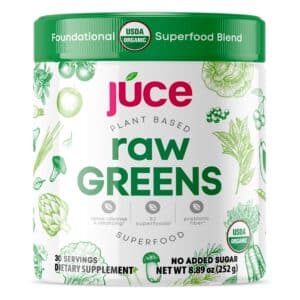 Terra Kai Organics Júce Raw Greens Superfood Powder, Unflavored